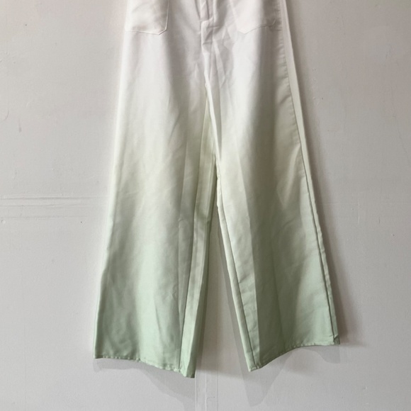 Faeriesty White to green ombre pants - Picture 5 of 8